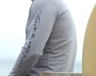 Zen Quote Organic Cotton T-Shirt, Ethical Spiritual Top