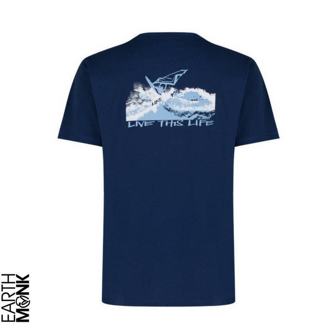Windsurfing Tshirt, Windsurfer Tee, Spiritual Clothing, Mindfulness