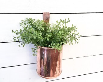 Copper Wall Planter