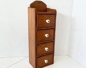Vintage Apothecary or Spice Cabinet