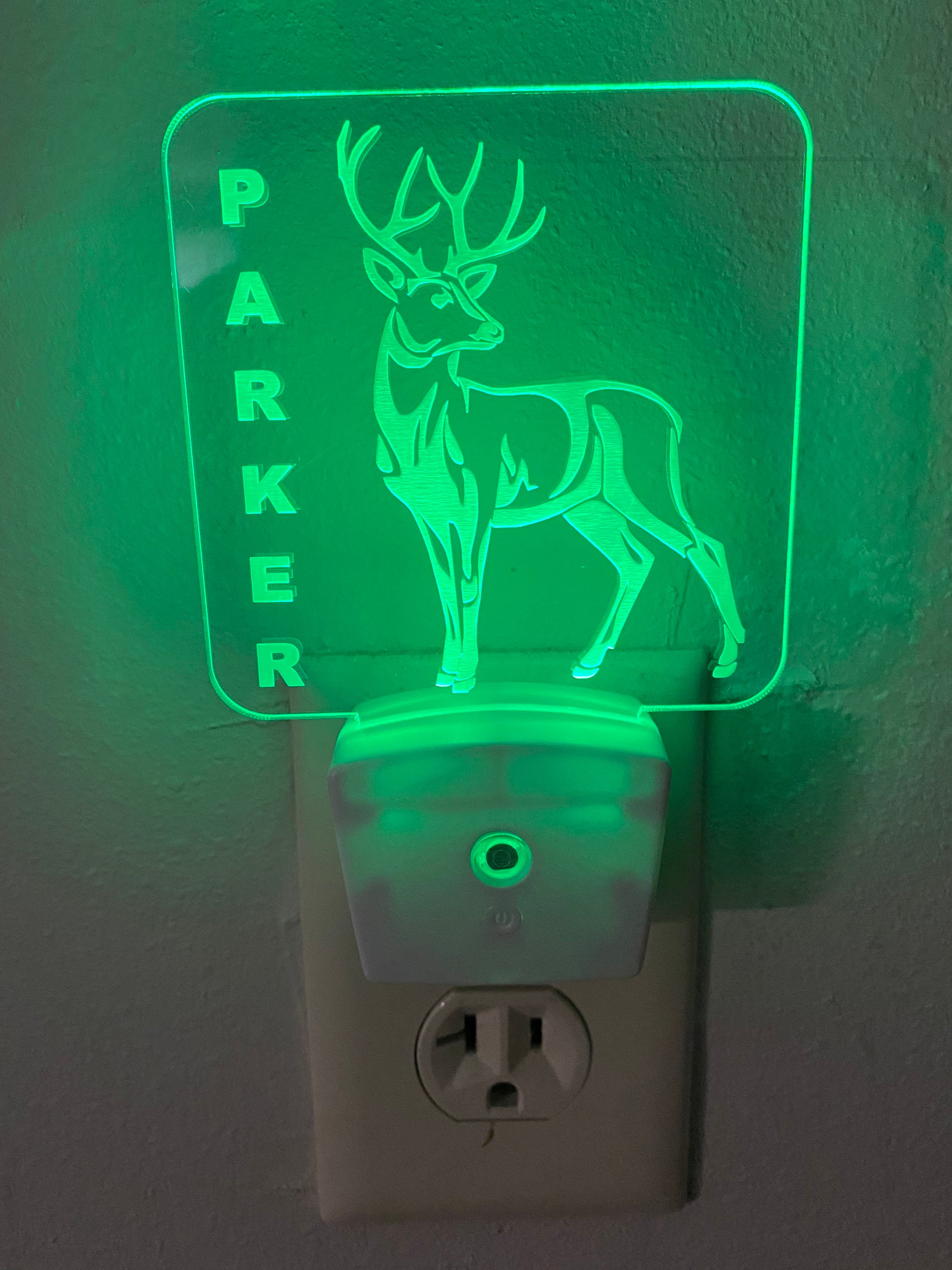 3D Illusion Plug in Night Lights Etsy