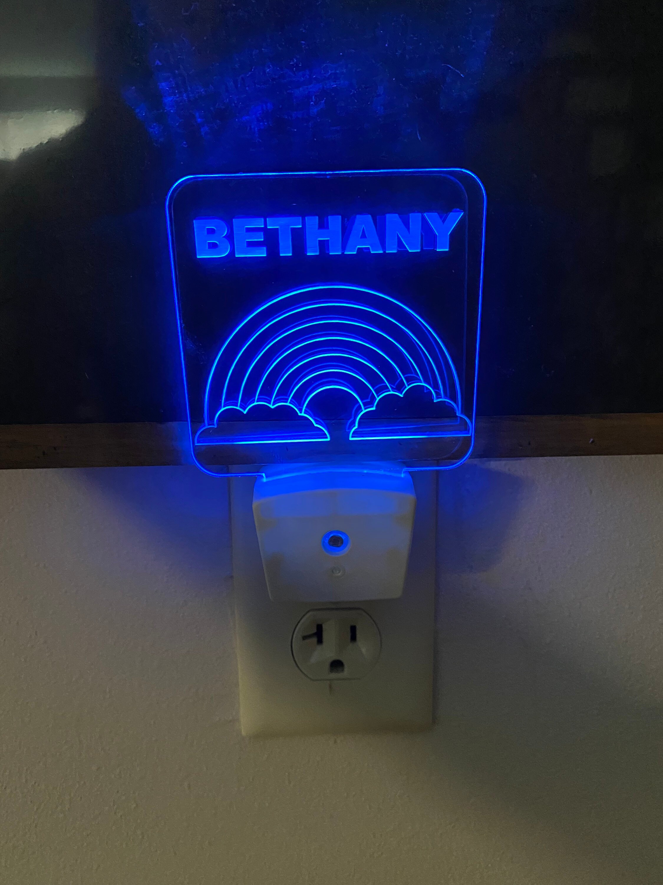 3D Illusion Plug in Night Lights Etsy