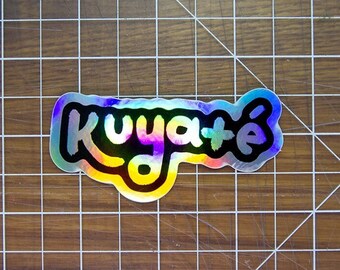 Filipino Pride Holographic Kuyaté Sticker