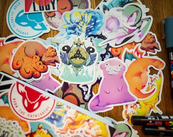 Sticker Pack: 10% Off 3 Vinyl Stickers (Non-applicable to holographic stickers & sticker sheets)