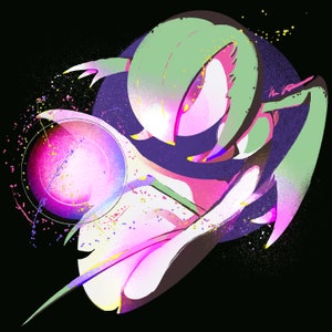 Gardevoir Large Sticker image 1