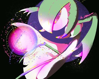 Gardevoir Large Sticker