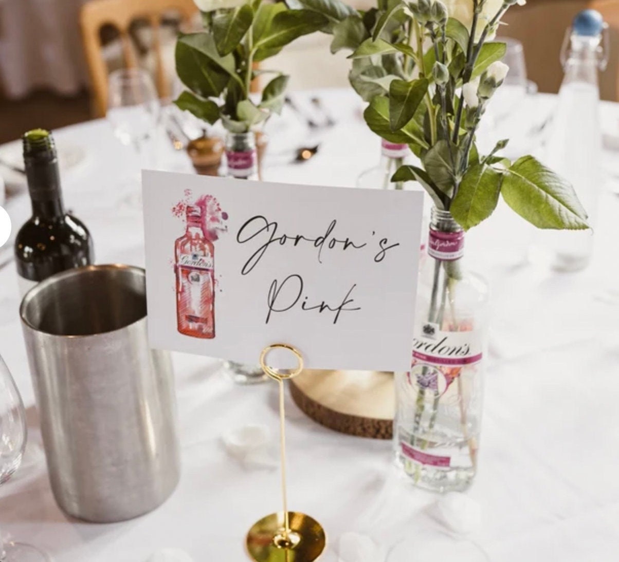 Cocktail Wedding Table Names With Recipe Illustration New, 49 OFF