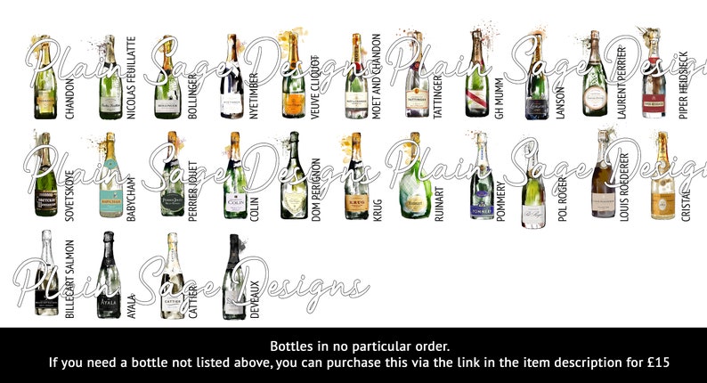 Gin, Whiskey & Champagne themed Table Numbers Wedding Centrepiece Table Names Seating Plan image 7