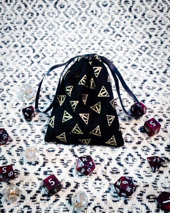 Dice Bag Deathly Hallows Harry Potter 