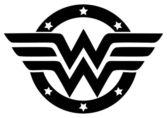 Wonder Woman Logo Decal | Etsy