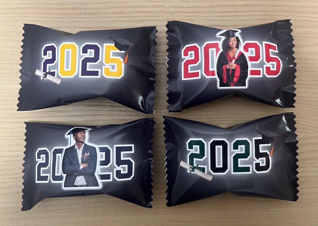 Custom Grad Favors, Class of 2025 Graduation Party Favors, Custom ...