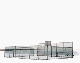 basketball court, Gilgo Beach, NY
