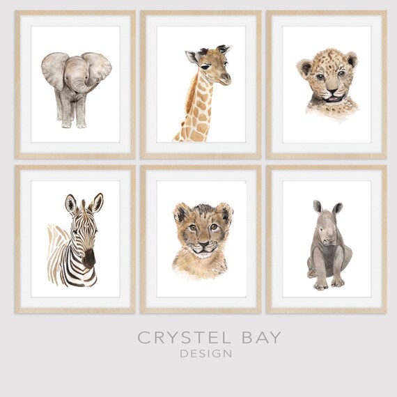 safari prints nursery