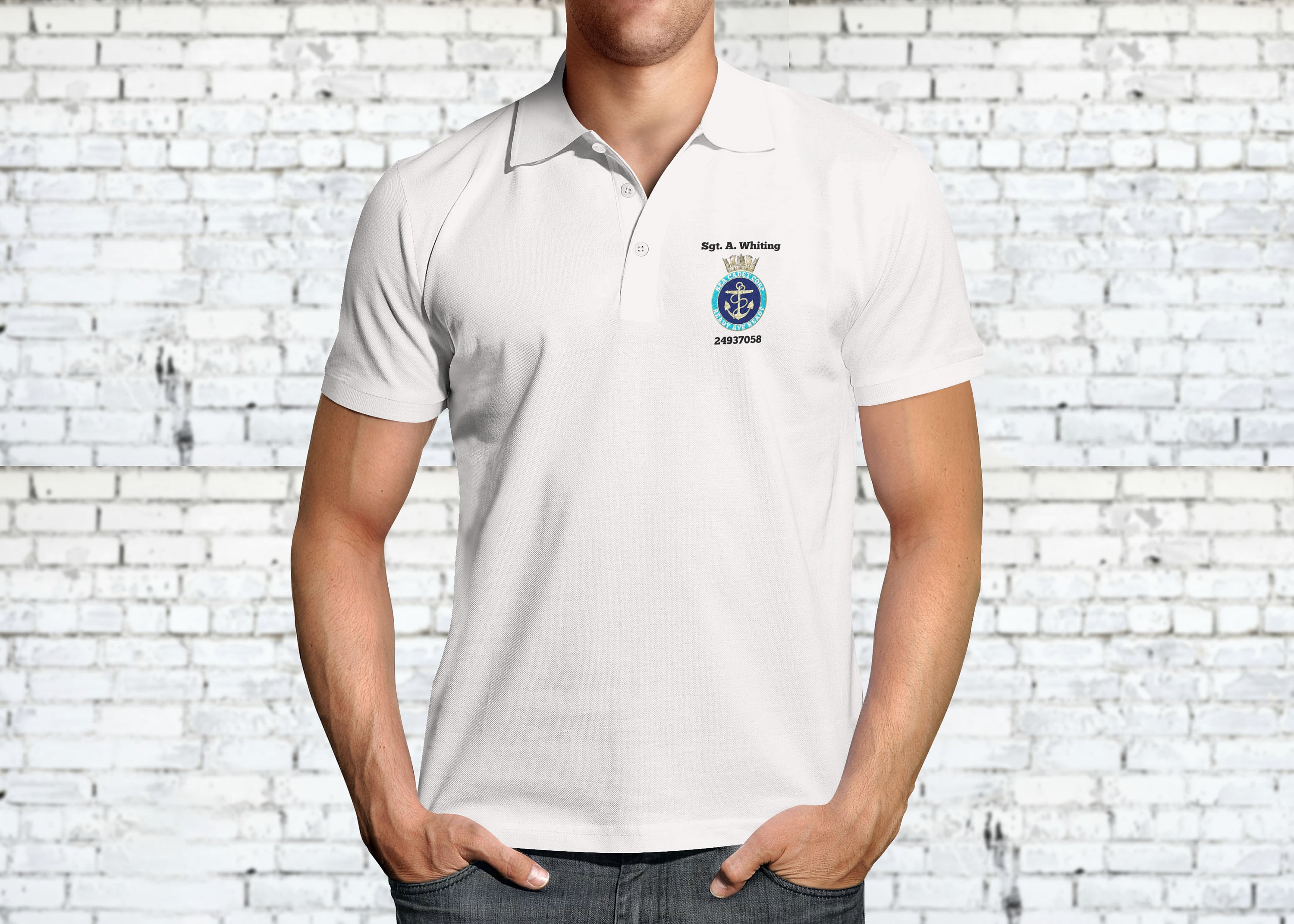 Sea Cadets Personalised Polo Shirt MOD Licensed Etsy