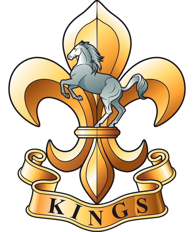 Kings Regiment Personalised T Shirt Personalised T Shirt MOD Etsy