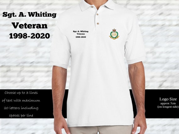 Royal Military Police Personalised Polo 