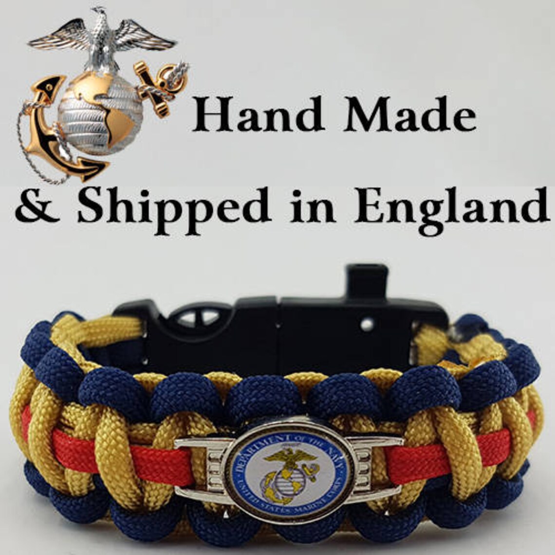 US Marines Paracord Bracelet Wristband Great Gift Etsy