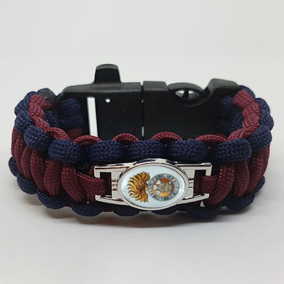 ROYAL ARTILLERY PARACORD KEYRING