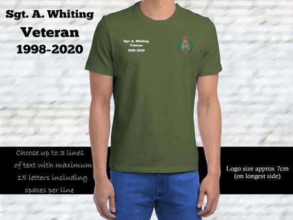 Royal Engineers Personalised T Shirt 