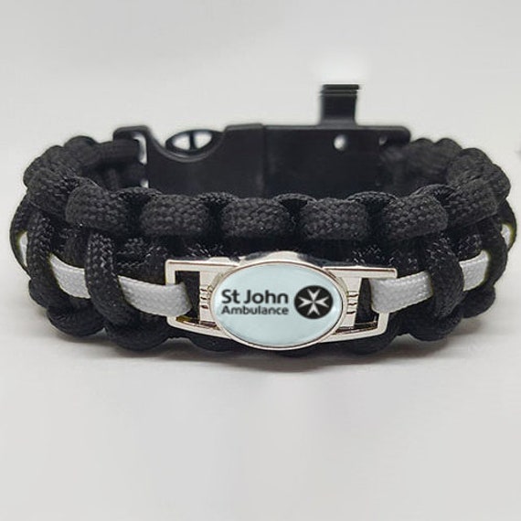 16th Air Defence Badged Survival Bracelet Tactical Edge. 
