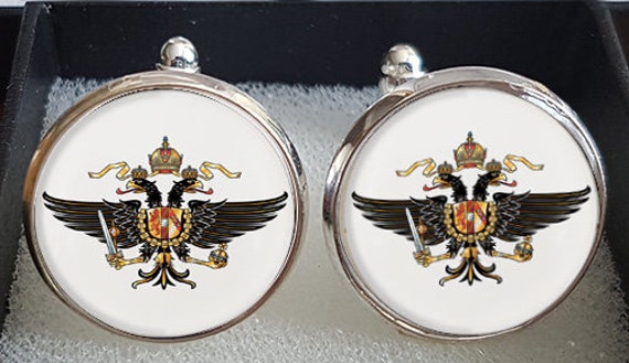 The Queen/'s Dragoon Guards Cufflinks /& Box