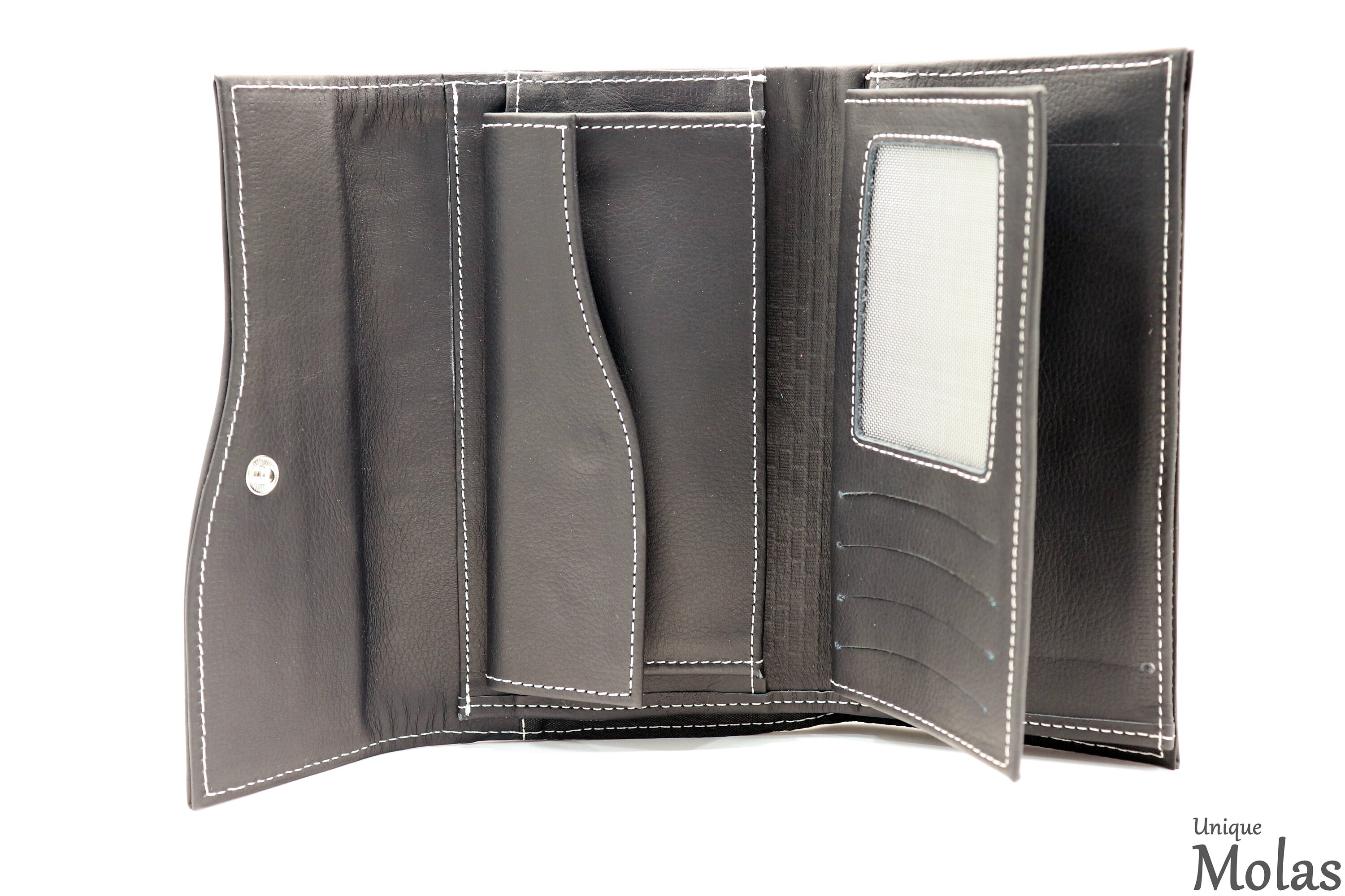 Molon Labe, Men's 3D Genuine Leather Wallet, Money Clip, Handmade wallet,  C＿並行輸入品 財布、帽子、ファッション小物