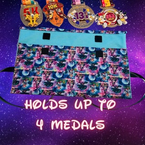 WDW Emblems Medal Stack Case for up to 4 Medals. Protect Your runDisney Medals. Travel Case.