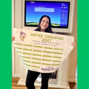 トレーニングポスター ドーピーチャレンジ2027（24インチ×36インチ デジタルPDF＆PNGファイル）48.6マイルトレーニングプラン、ドーピートレーニングポスター