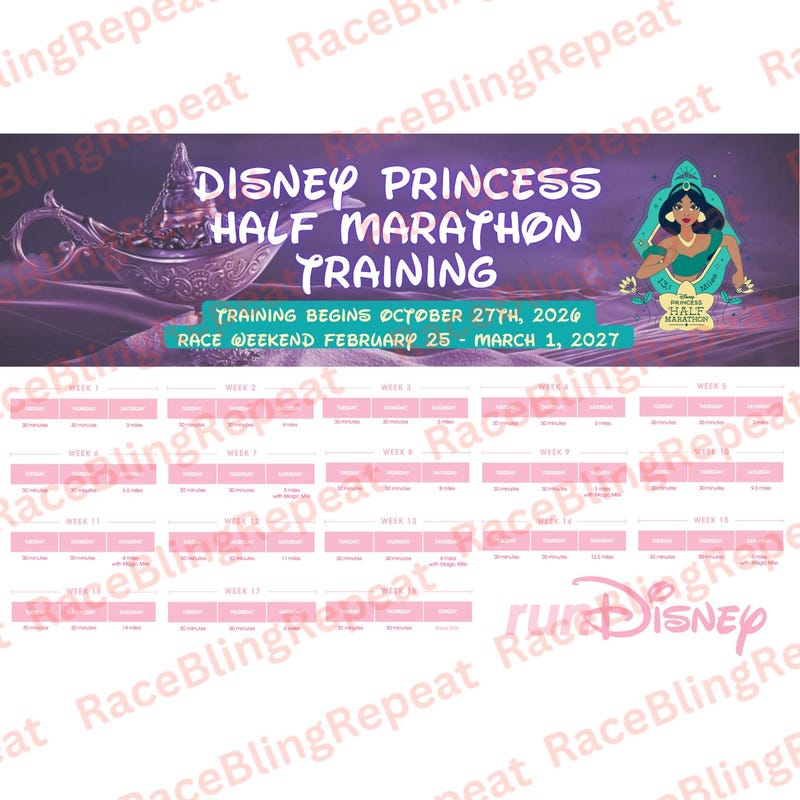 Princess Jogging Princess Race Training - Etsy