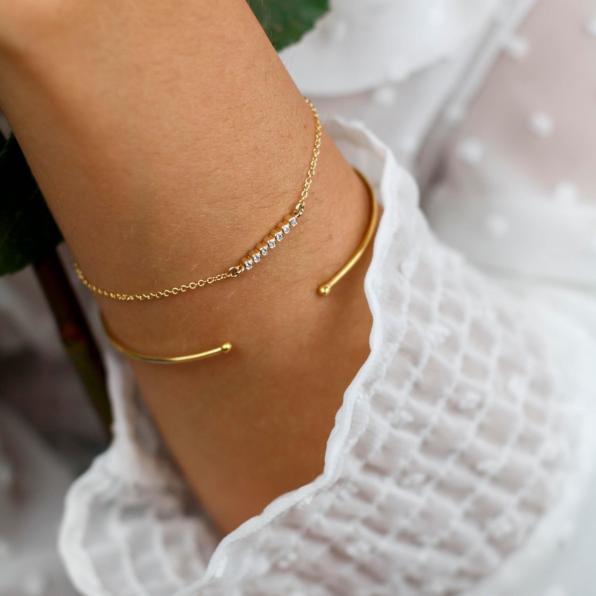 14K Gold Cuff Braceletsolid Gold Open Bangle Braceletsimple - Etsy Australia