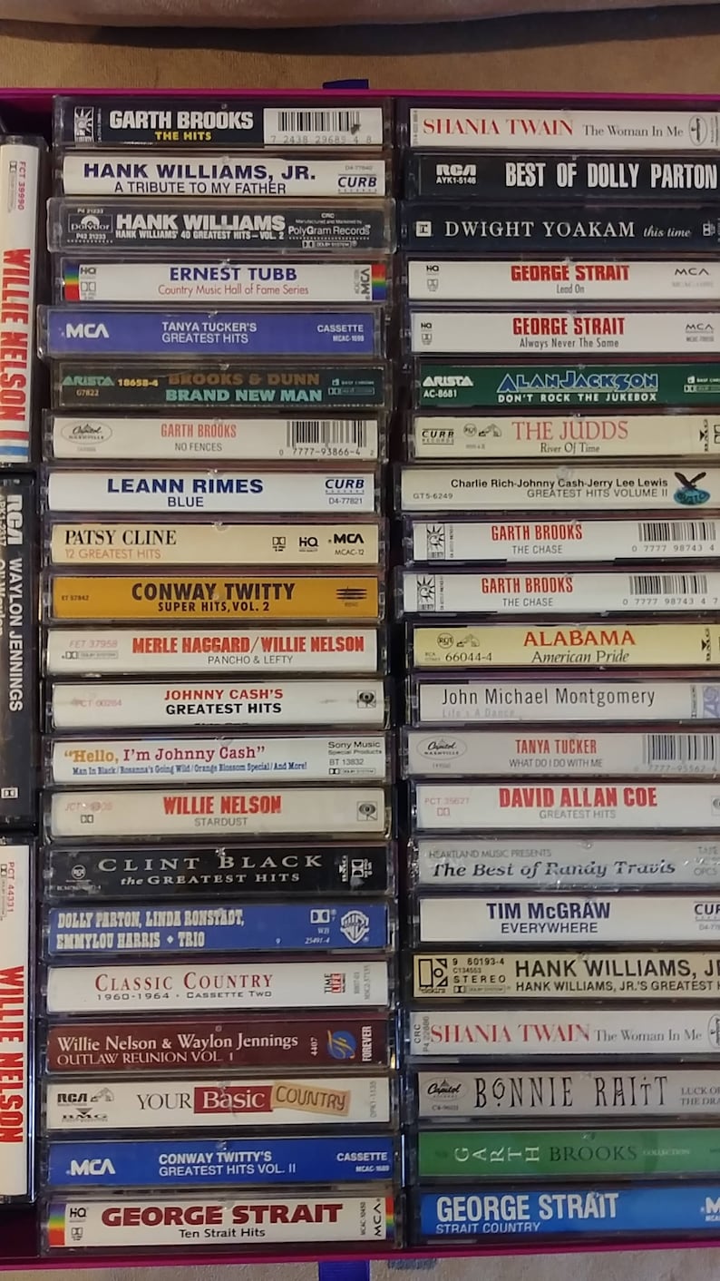 Cassette Tapes List 280's-90's Rock, Soundtracks, Oldies image 4