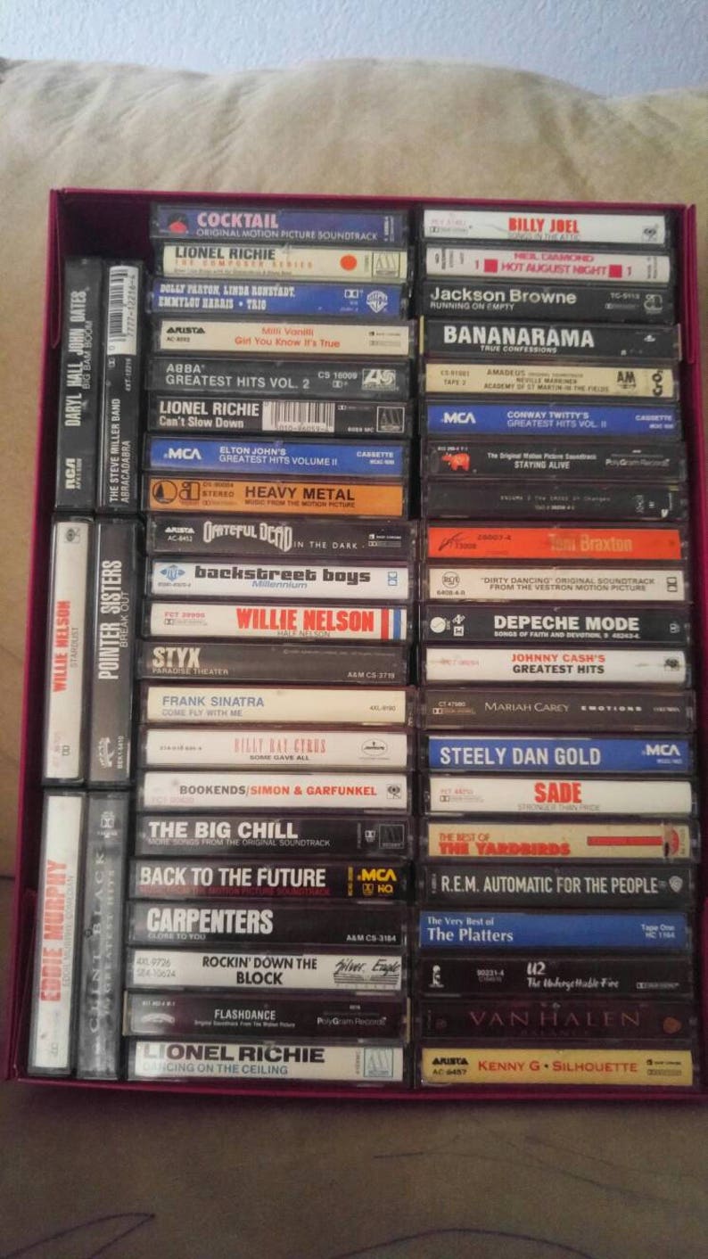 Cassette Tapes List 1 80's & 90's image 5