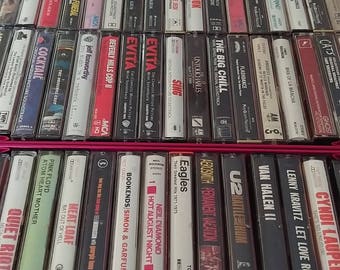 Cassette Tapes List #2--80's-90's Rock, Soundtracks, Oldies