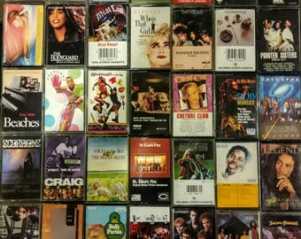 Cassette Tapes List #1 --80's & 90's