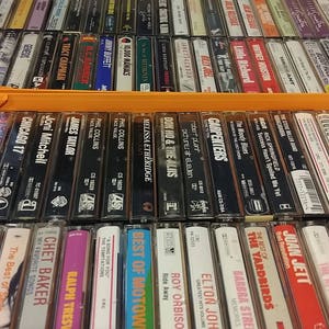 Cassette Tapes List 280's-90's Rock, Soundtracks, Oldies image 5
