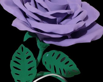 Lámpara de espuma Isolon hecha a mano con forma de flor / LED de bajo consumo / 220 V / Luz nocturna única para decoración del hogar