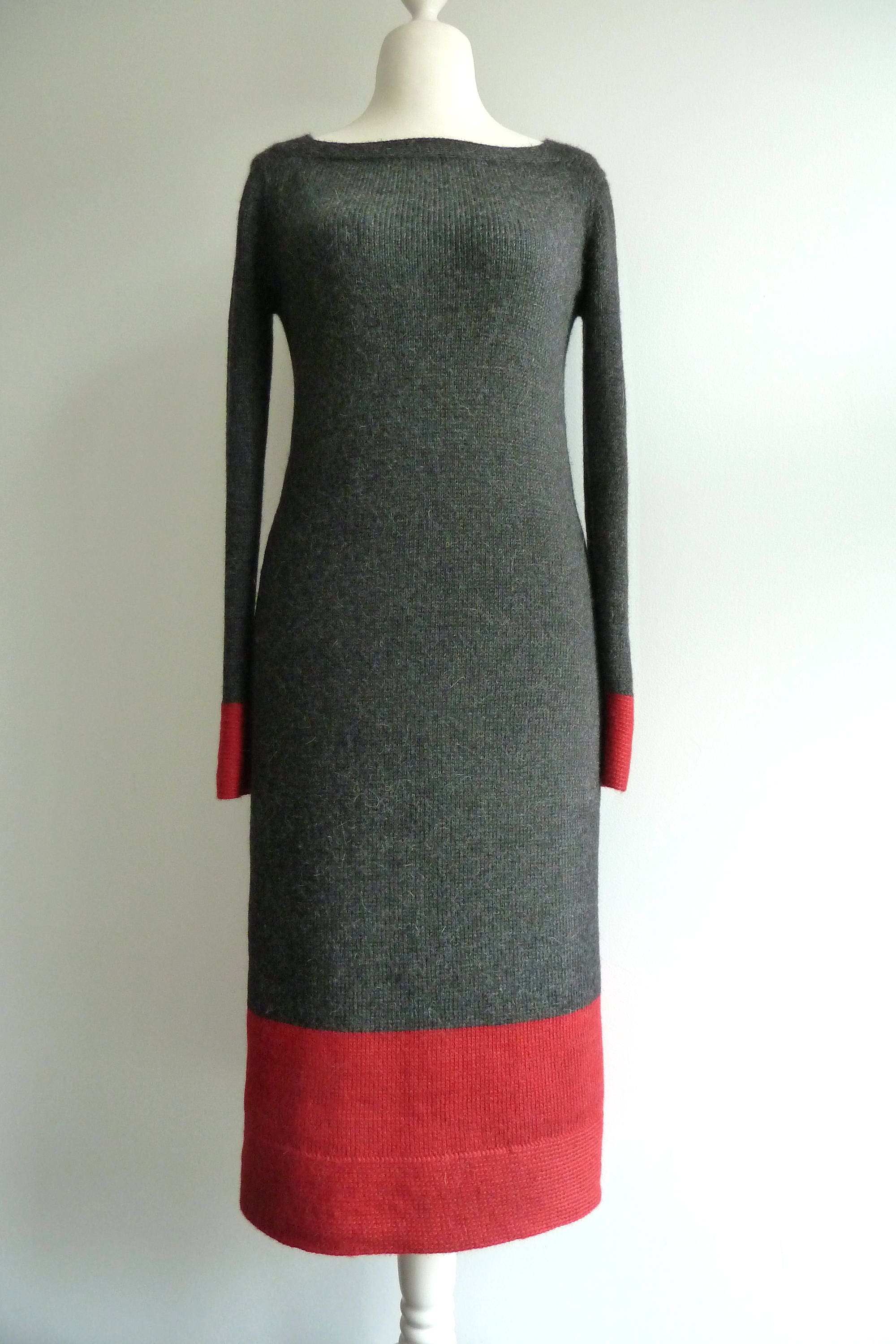 Knitted Dress From Baby Alpaka Woll other Colores Available - Etsy