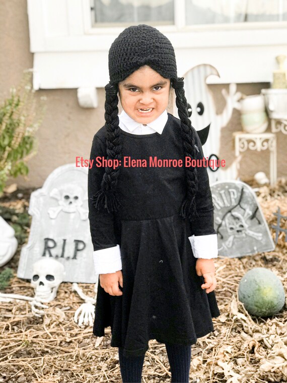 Baby Wednesday Dress Pilgrim Dress Native American Wig - Etsy Finland