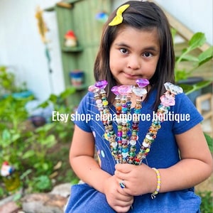 14 inch glass bead garden wand, jeweled garden stake, potted plant sun catcher, jeweled sticks, fairy garden stakes, Mother’s Day gift, art