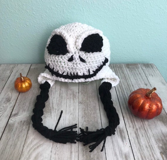 Cappello Jack-o-lantern all'uncinetto con paraorecchie | Etsy Italia