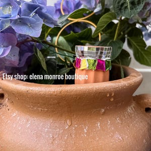 Mosaic Terracotta Plant Watering Spike: Self-Watering Garden Art