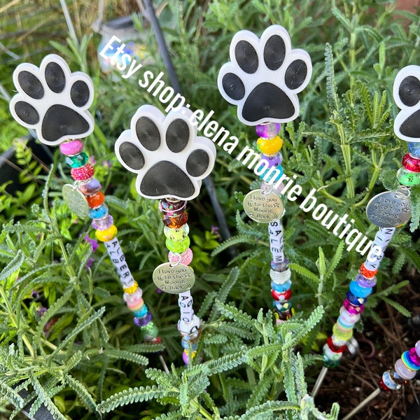 Pet Loss Plant Stake Etsy