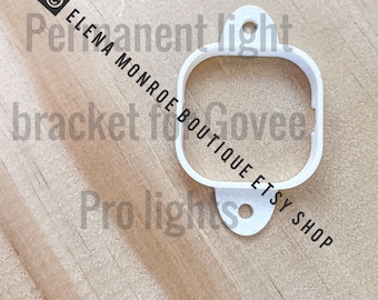 Staffe per luce permanente Govee per modello Govee Pro, staffe design Govee Pro, staffe per luce permanente, Govee Pro