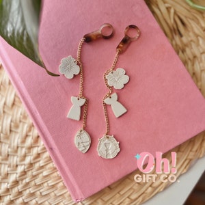 Guam or CNMI Straw Charms  - Chamorro Tumbler Accessories - Chamoru Charms - Guam CNMI - Tropical Straw Charms - Modern Boho