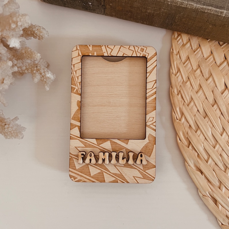 Familia Photo Frame Personalized Guam Photo Etsy