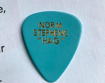 Vintage Collectible Norm Stephen’s “Hag” Guitar Pick Country Swing Music Legend