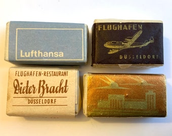Vintage Germany Sugar Cube Packet Sachet German Airport Restaurant & Airlines Advertisement Collectible Sucrology Ephemera