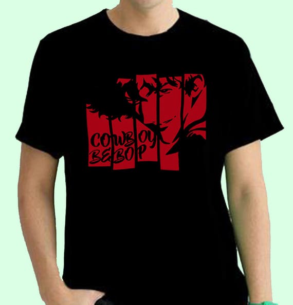 Cowboy Bebop Spike Spiegel Red Art Anime Inspired Male And Etsy Cowboy Bebop Spike Spiegel Red Art Anime Inspired Male And Etsy