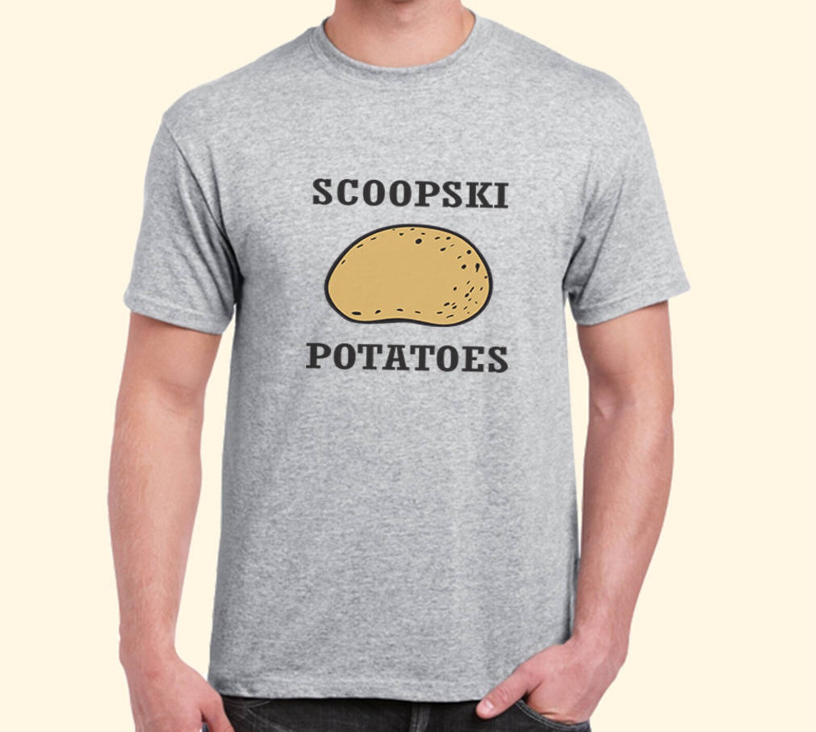 Scoopski Potatoes Impractical Jokers TV Show Inspired. Male Etsy