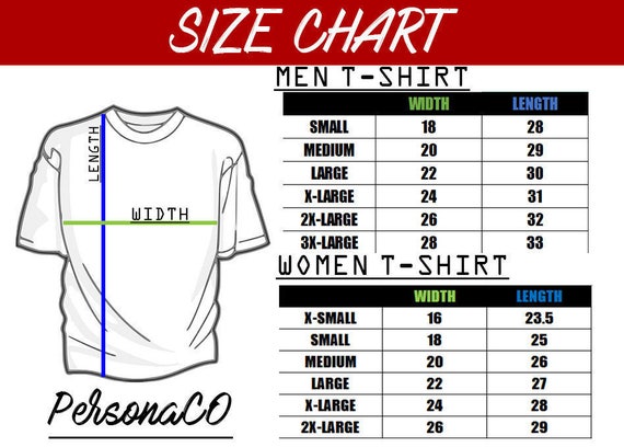 Lord Of The Rings Size Chart